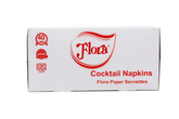 FLORA COCKTAIL PAPER SERVIETTES 2PLY 250 SHEETS