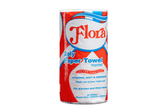 FLORA KITCHEN PAPER TOWEL ROLL 2PLY 60 SHEETS - SINGLE