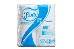 FLORA KITCHEN PAPER TOWEL ROLL 2PLY 60 SHEETS - TWO PACK