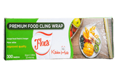 FLORA KITCHEN MATE FOOD CLING FILM WRAP ROLL 30cm x 300m (21 MICRONS)