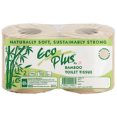 ECO PLUS BY FLORA BAMBOO TOILET PAPER ROLL 2PLY 310 SHEETS - TWO PACK