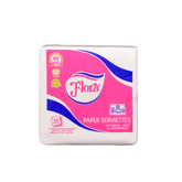 FLORA PAPER SERVIETTES 2PLY 50 SHEETS