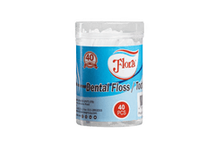 FLORA PLASTIC DENTAL FLOSS / TOOTHPICKS 40