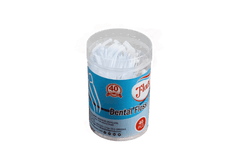 FLORA PLASTIC DENTAL FLOSS / TOOTHPICKS 40