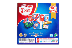 FLORA PARTY FACIAL TISSUE 2PLY 70 SHEETS