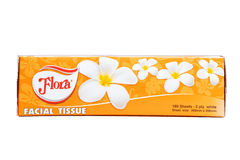 FLORA FACIAL TISSUE 2PLY 160 SHEETS