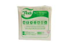 FLORA PAPER SERVIETTES 1PLY 50 SHEETS
