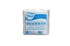FLORA MINI PAPER SERVIETTES 1PLY 100 SHEETS