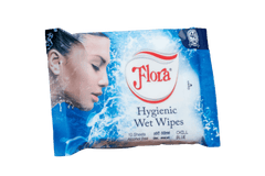 FLORA WET WIPES 1PLY 10 SHEETS