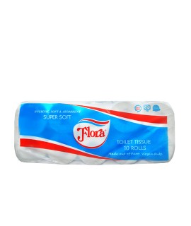 Flora Toilet Tissues 10 Pack