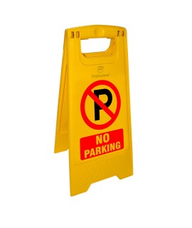Caution A Shape Board - No Parking