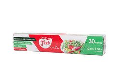 FLORA KITCHEN MATE FOOD CLING FILM WRAP ROLL 30cm x 30m (21 MICRONS)