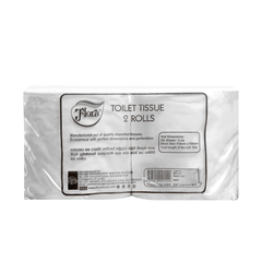 FLORA TOILET PAPER ROLL 2PLY 310 SHEETS - TWO PACK
