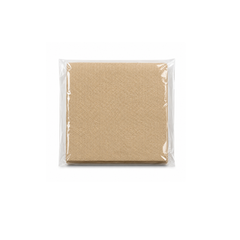 ECO PLUS BY FLORA BAMBOO MINI PAPER SERVIETTES 1PLY 100 SHEETS