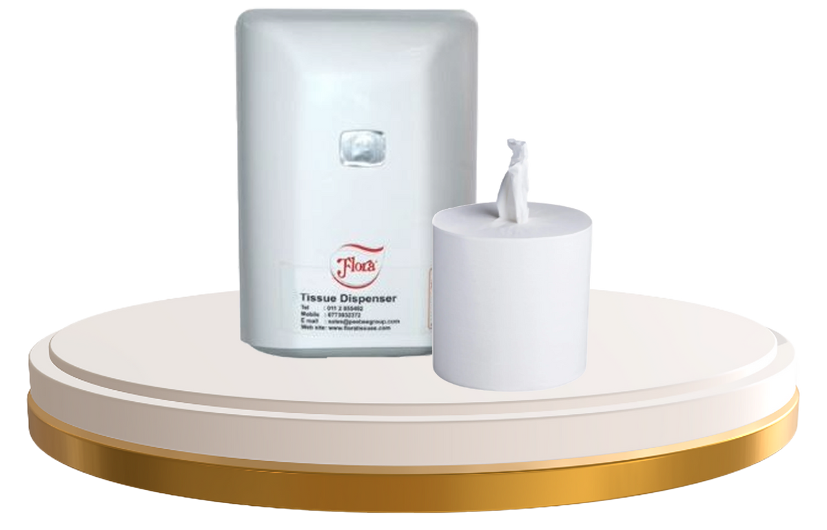 CENTERPULL PAPER TOWEL PLASTIC DISPENSER BUNDLE 10%