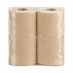 ECO PLUS BY FLORA BAMBOO TOILET PAPER ROLL 2PLY 310 SHEETS- FOUR PACK