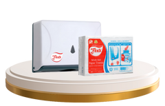 MULTI-FOLD PAPER TOWEL PLASTIC DISPENSER (SMALL) BUNDLE